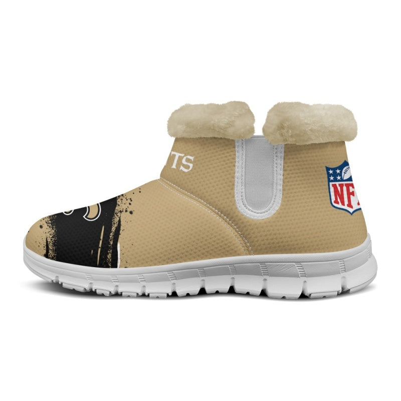 New Orleans Saints Comfy Winter Snow Boots AZDDWSB000076