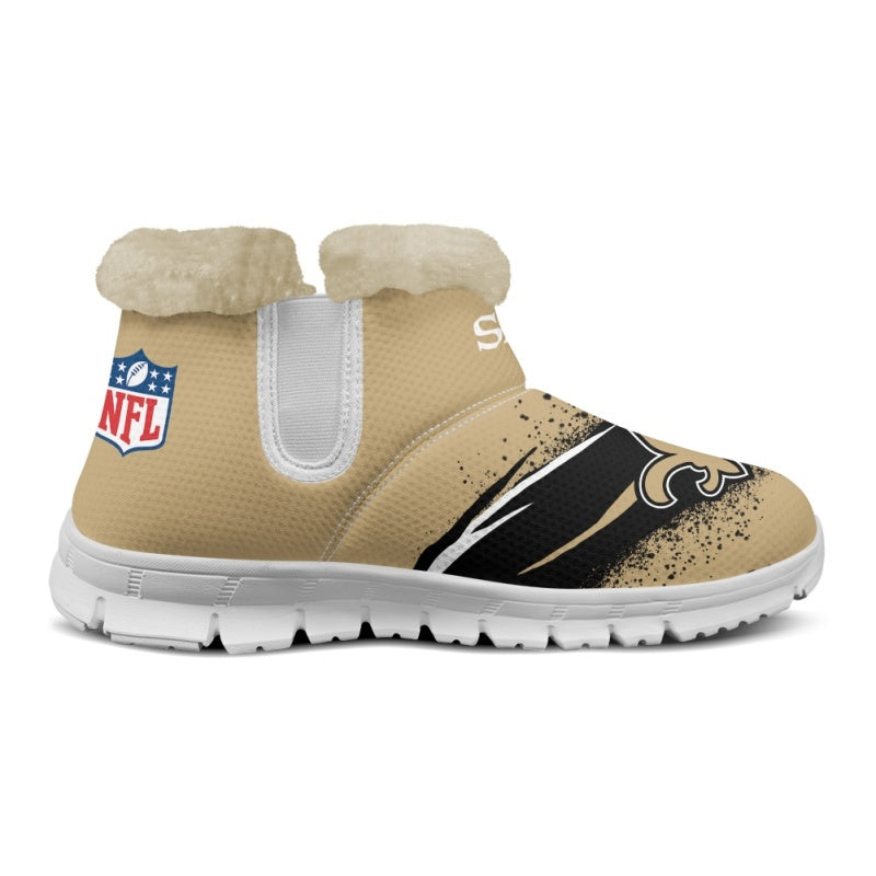 New Orleans Saints Comfy Winter Snow Boots AZDDWSB000076