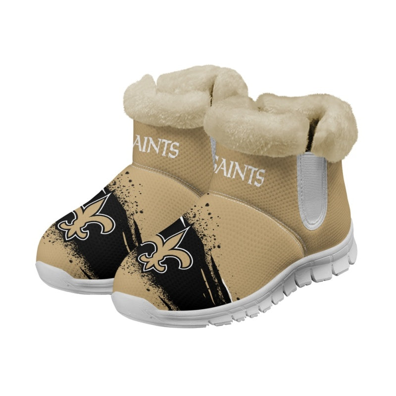 New Orleans Saints Comfy Winter Snow Boots AZDDWSB000076