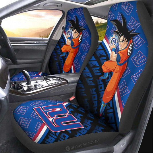 New York Giants Car Seat Covers Goku AZBTCSC000039