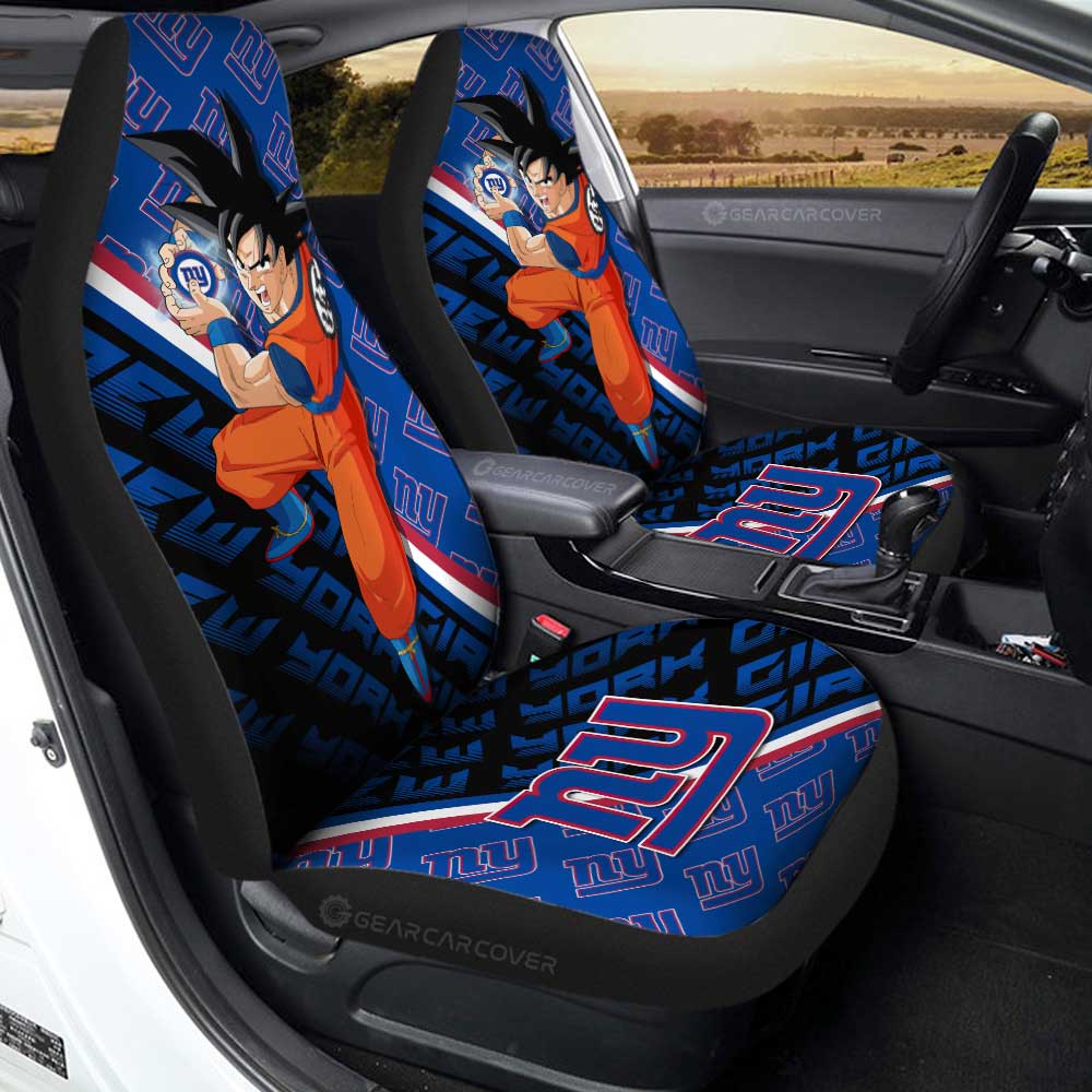 New York Giants Car Seat Covers Goku AZBTCSC000039