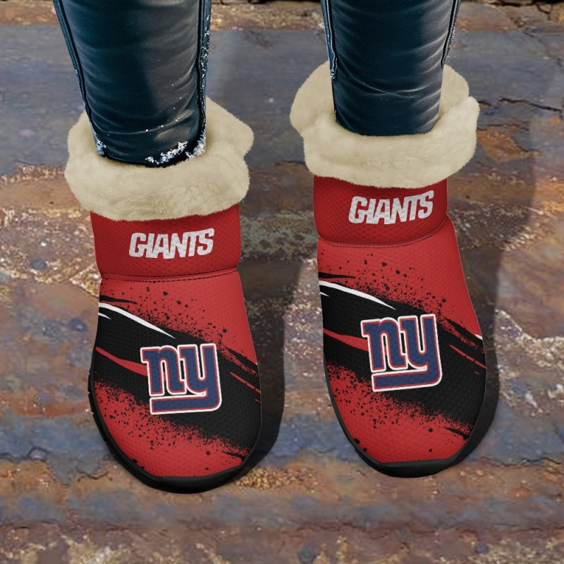 New York Giants Comfy Winter Snow Boots AZDDWSB000077
