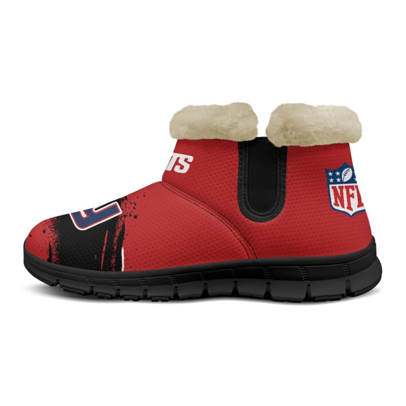 New York Giants Comfy Winter Snow Boots AZDDWSB000077