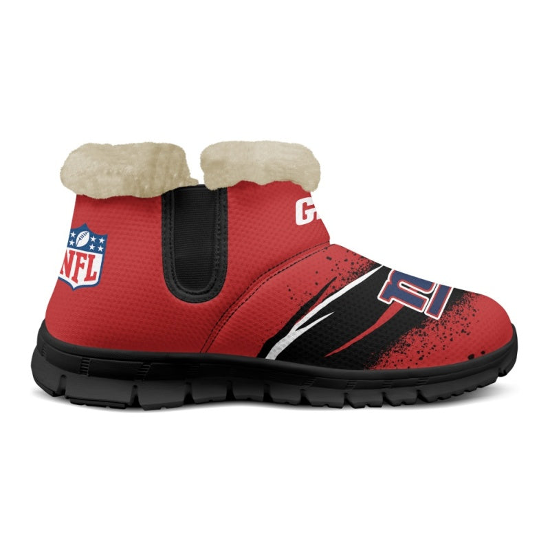 New York Giants Comfy Winter Snow Boots AZDDWSB000077