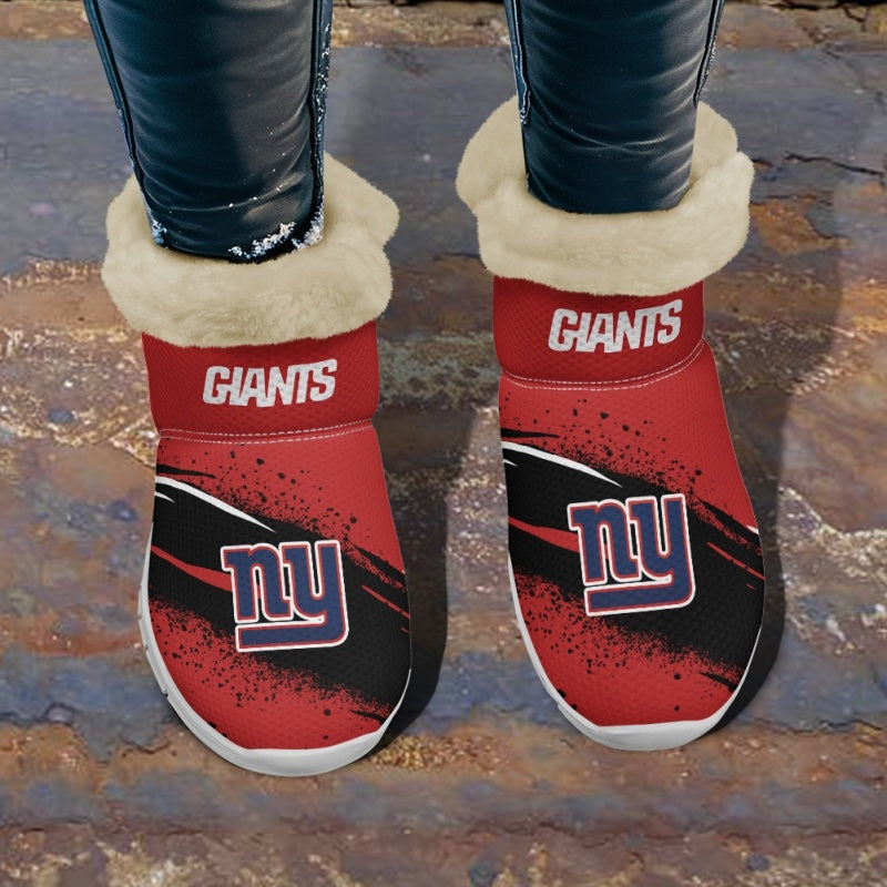 New York Giants Comfy Winter Snow Boots AZDDWSB000077