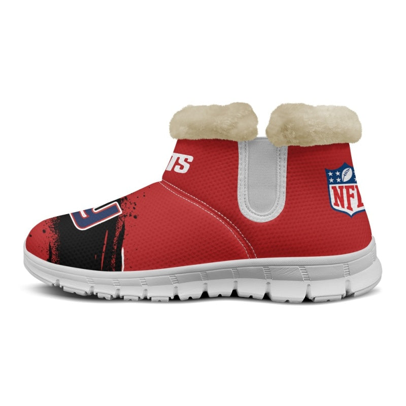 New York Giants Comfy Winter Snow Boots AZDDWSB000077