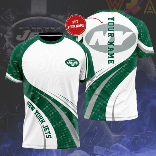 New York Jets Personalized 3D T-shirt BG397