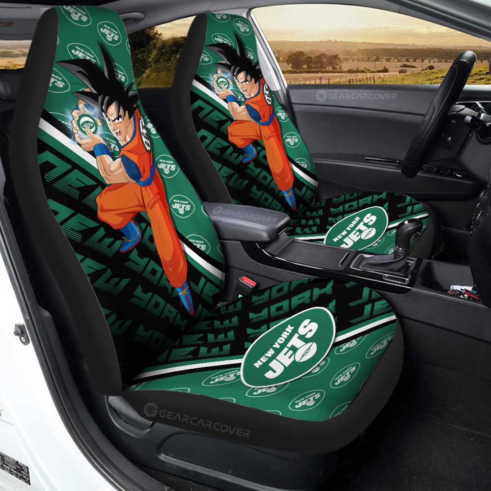 New York Jets Car Seat Covers Goku AZBTCSC000041