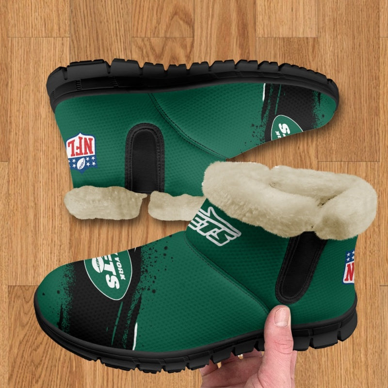 New York Jets Comfy Winter Snow Boots AZDDWSB000096