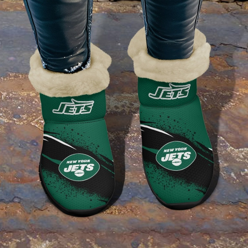 New York Jets Comfy Winter Snow Boots AZDDWSB000096