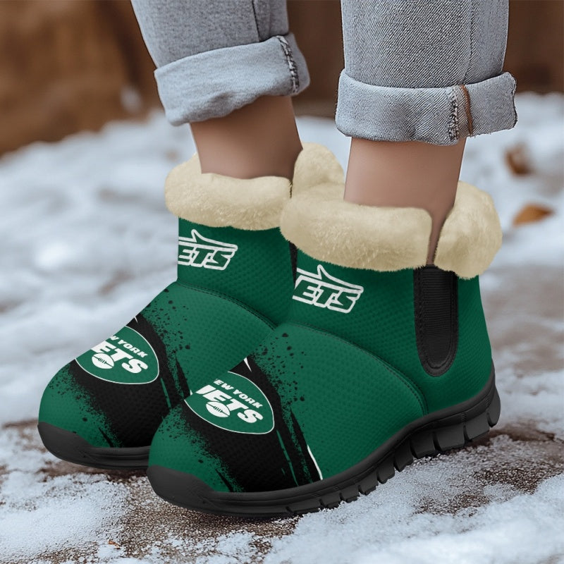 New York Jets Comfy Winter Snow Boots AZDDWSB000096