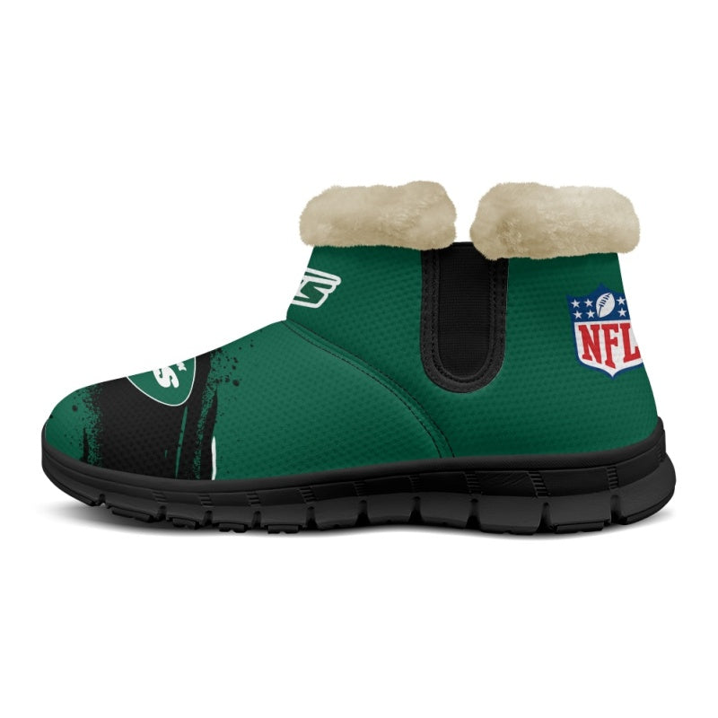 New York Jets Comfy Winter Snow Boots AZDDWSB000096