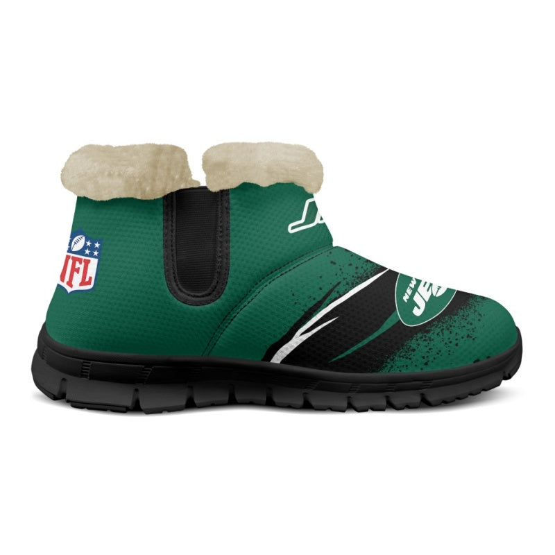 New York Jets Comfy Winter Snow Boots AZDDWSB000096