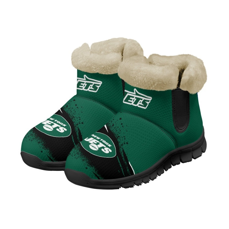 New York Jets Comfy Winter Snow Boots AZDDWSB000096