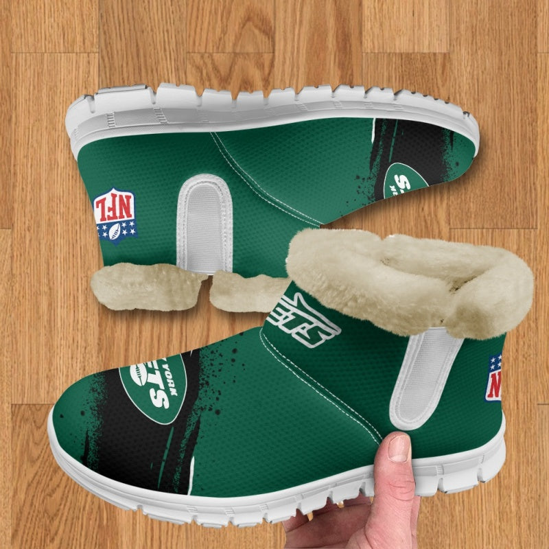 New York Jets Comfy Winter Snow Boots AZDDWSB000096