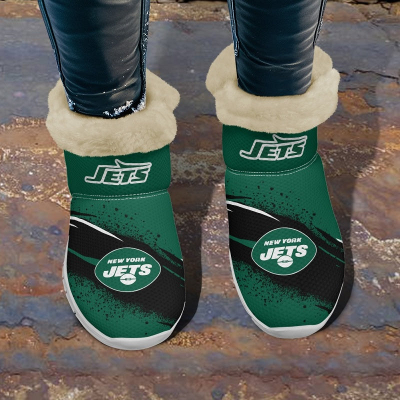 New York Jets Comfy Winter Snow Boots AZDDWSB000096