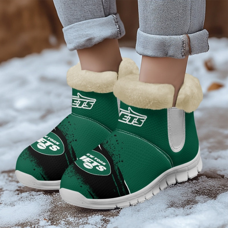 New York Jets Comfy Winter Snow Boots AZDDWSB000096