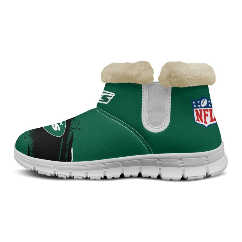 New York Jets Comfy Winter Snow Boots AZDDWSB000096
