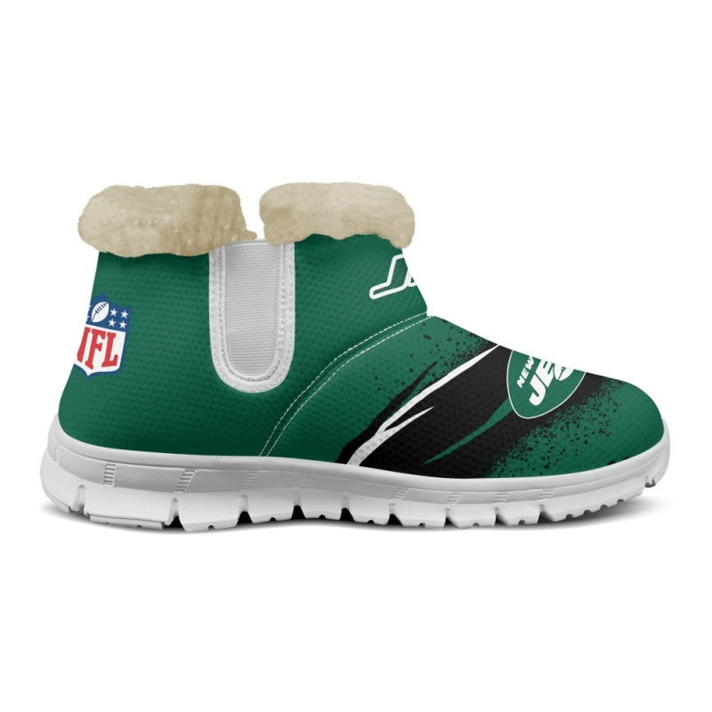 New York Jets Comfy Winter Snow Boots AZDDWSB000096