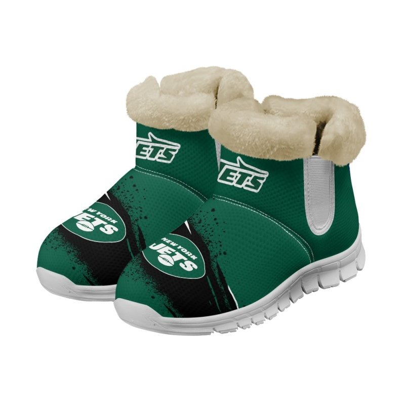 New York Jets Comfy Winter Snow Boots AZDDWSB000096