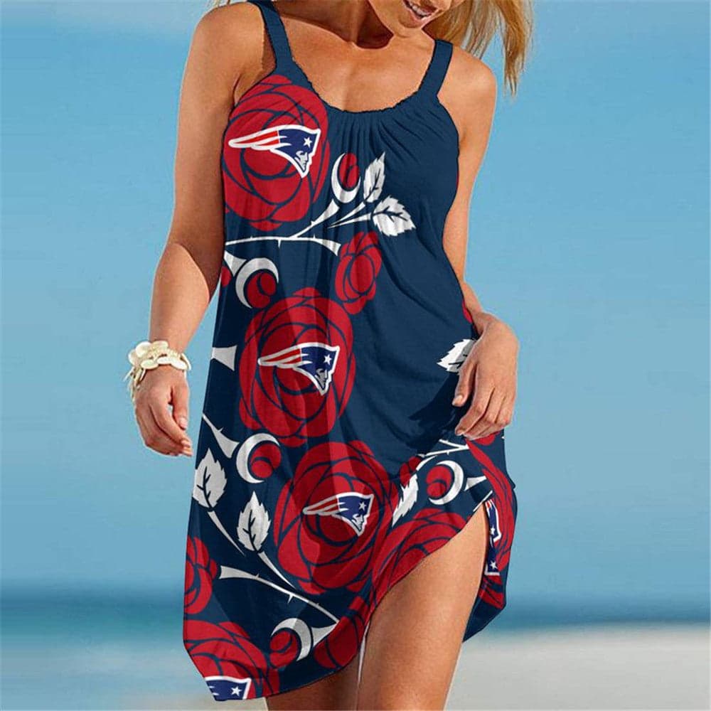 New England Patriots Beach Dress BG212