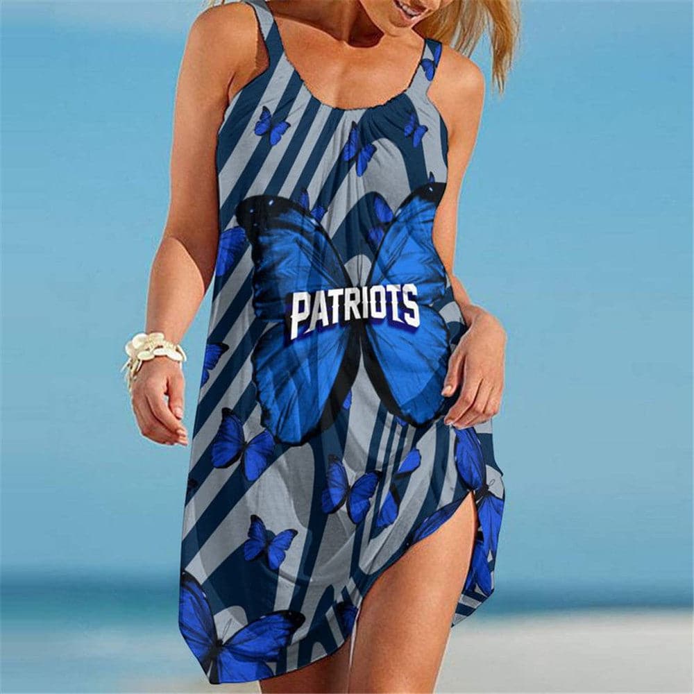 New England Patriots Beach Dress BG159