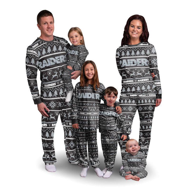 Las Vegas Raiders Family Holiday Pajamas AZCPYZAM049