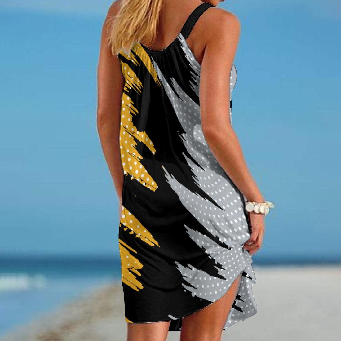 Pittsburgh Steelers Beach Dress BGSLLBD638
