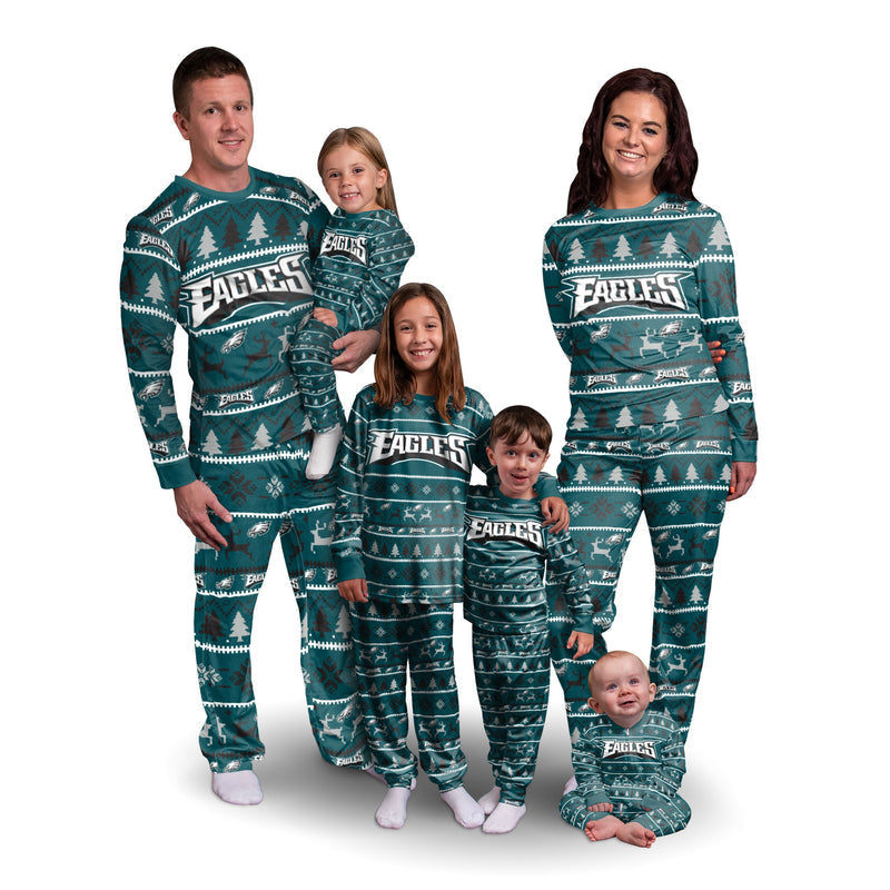Philadelphia Eagles Family Holiday Pajamas AZCPYZAM058