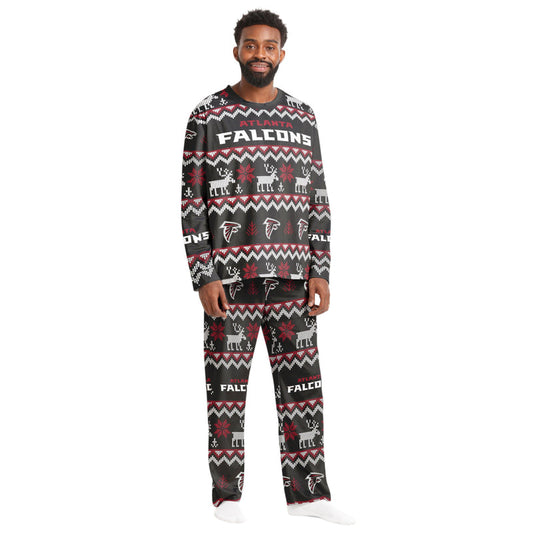 Atlanta Falcons Family Holiday Pajamas AZCPYZAM066