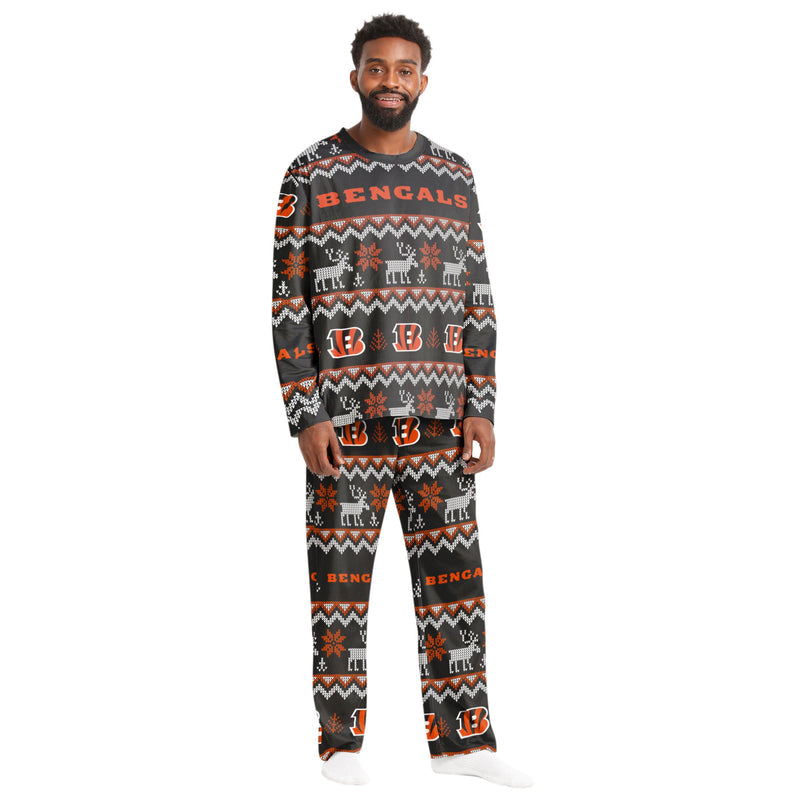 Cincinnati Bengals Family Holiday Pajamas AZCPYZAM071