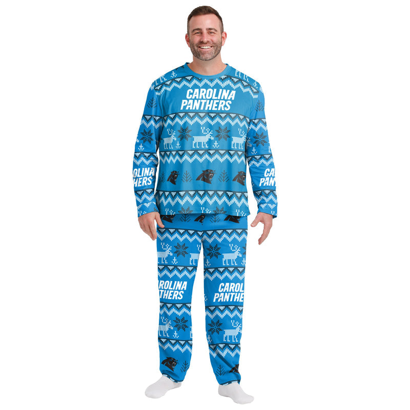 Carolina Panthers Family Holiday Pajamas AZCPYZAM069