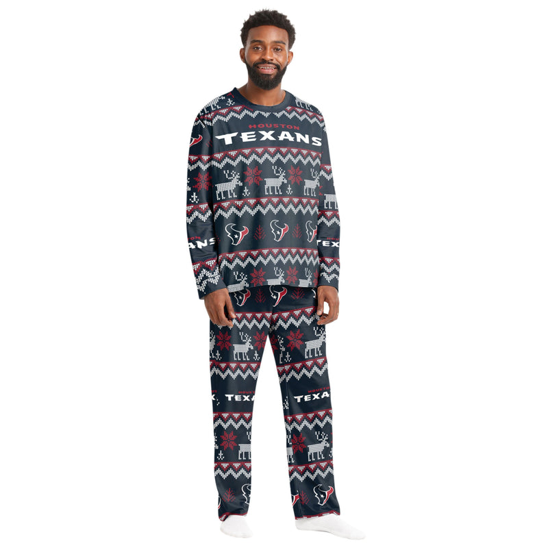 Houston Texans Family Holiday Pajamas AZCPYZAM077