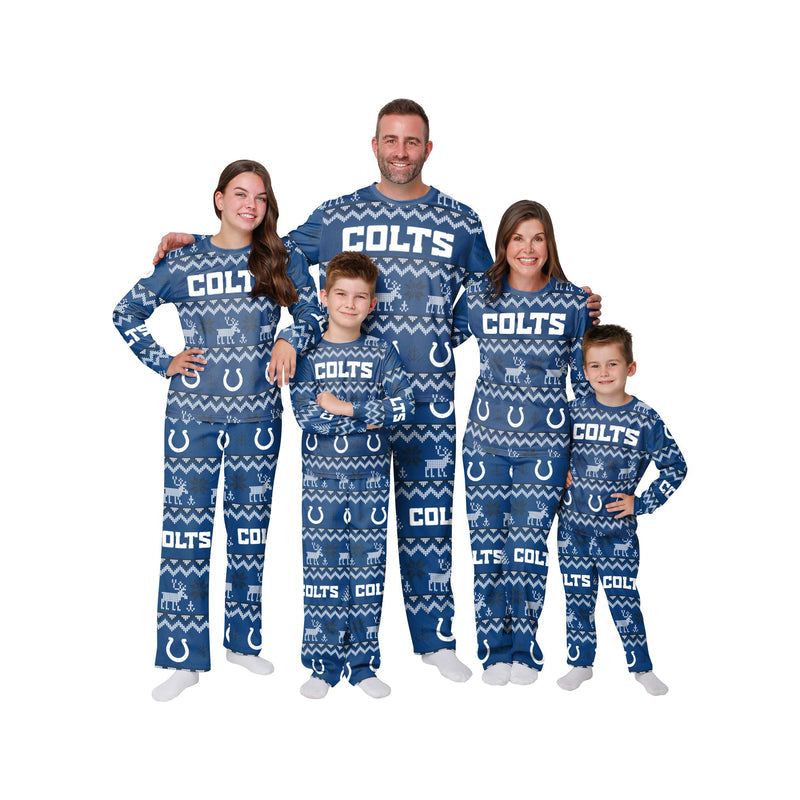 Indianapolis Colts Family Holiday Pajamas AZCPYZAM078