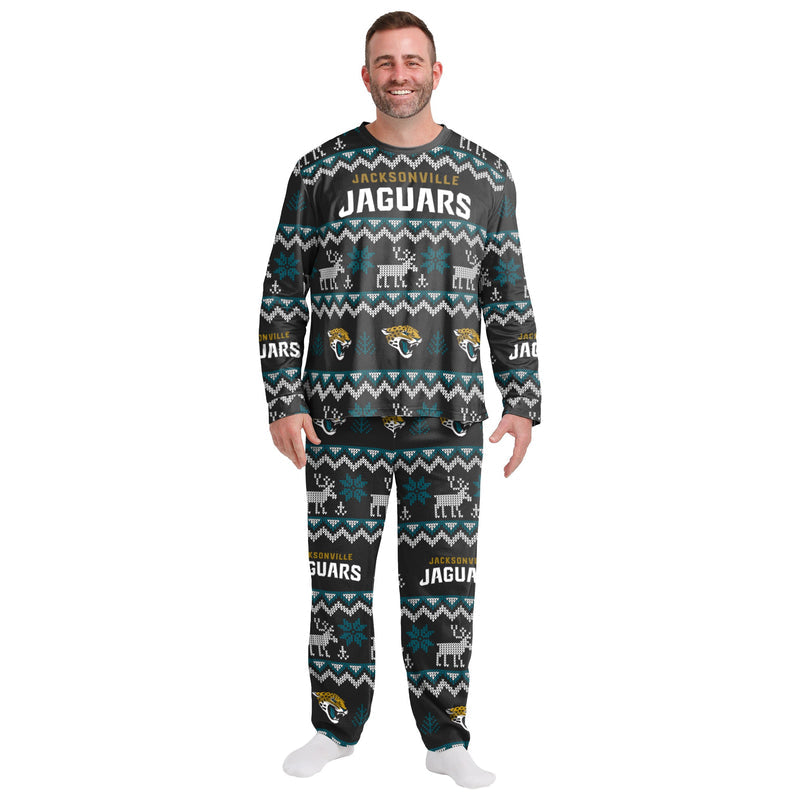 Jacksonville Jaguars Family Holiday Pajamas AZCPYZAM079