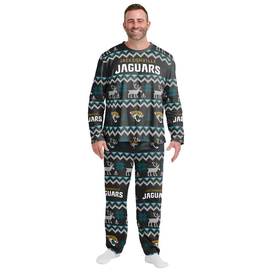 Jacksonville Jaguars Family Holiday Pajamas AZCPYZAM079
