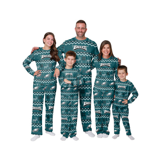 Philadelphia Eagles Family Holiday Pajamas AZCPYZAM090