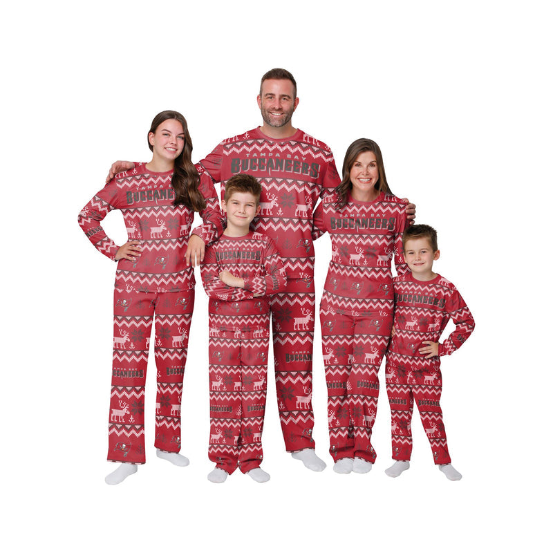 Tampa Bay Buccaneers Family Holiday Pajamas AZCPYZAM094