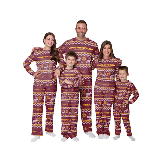 Washington Commanders Family Holiday Pajamas AZCPYZAM096