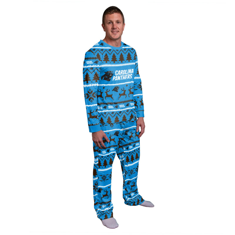 Carolina Panthers Family Holiday Pajamas AZCPYZAM037