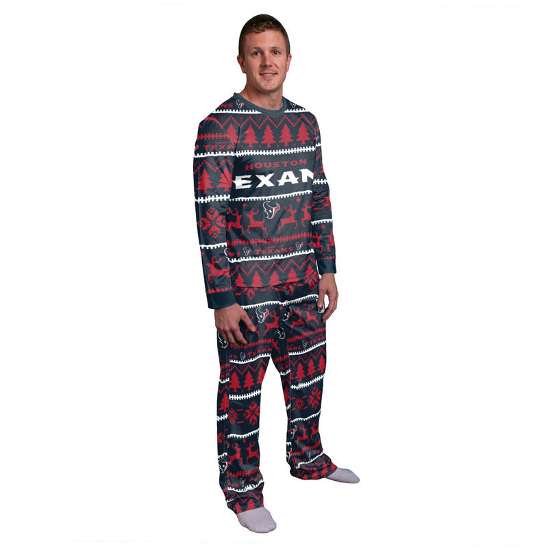 Houston Texans Family Holiday Pajamas AZCPYZAM045