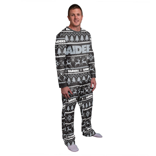Las Vegas Raiders Family Holiday Pajamas AZCPYZAM049
