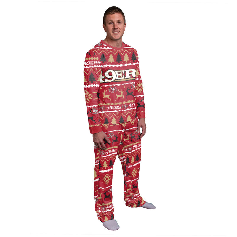 San Francisco 49ers Family Holiday Pajamas AZCPYZAM060
