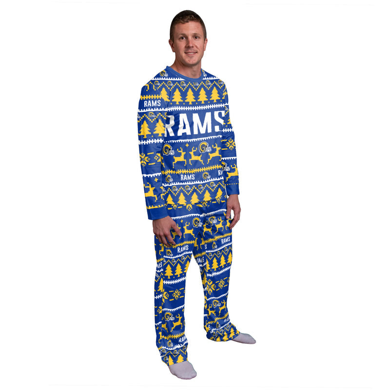 Los Angeles Rams Family Holiday Pajamas AZCPYZAM051