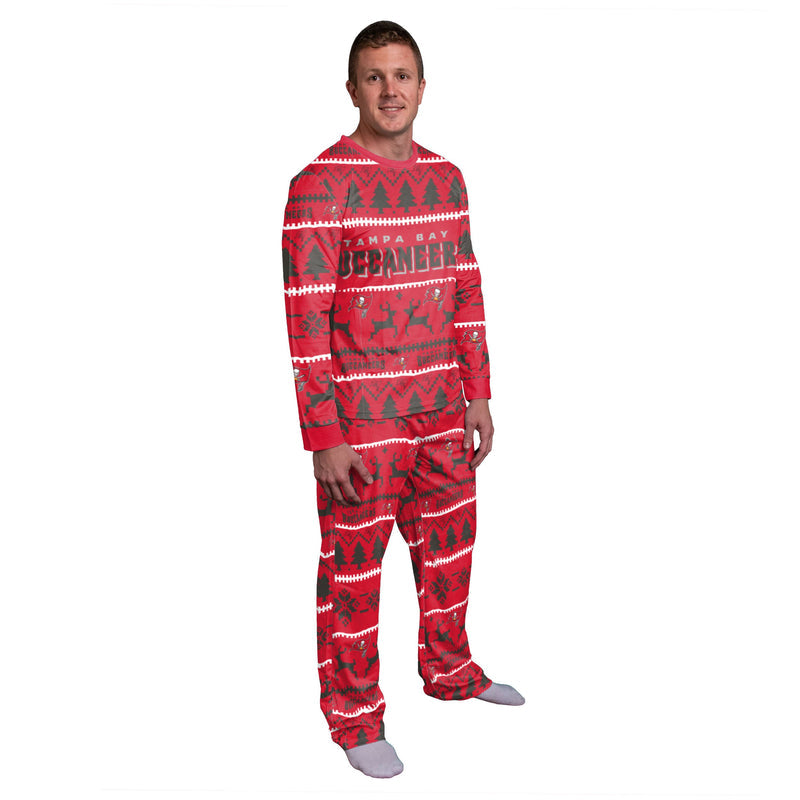 Tampa Bay Buccaneers Family Holiday Pajamas AZCPYZAM062