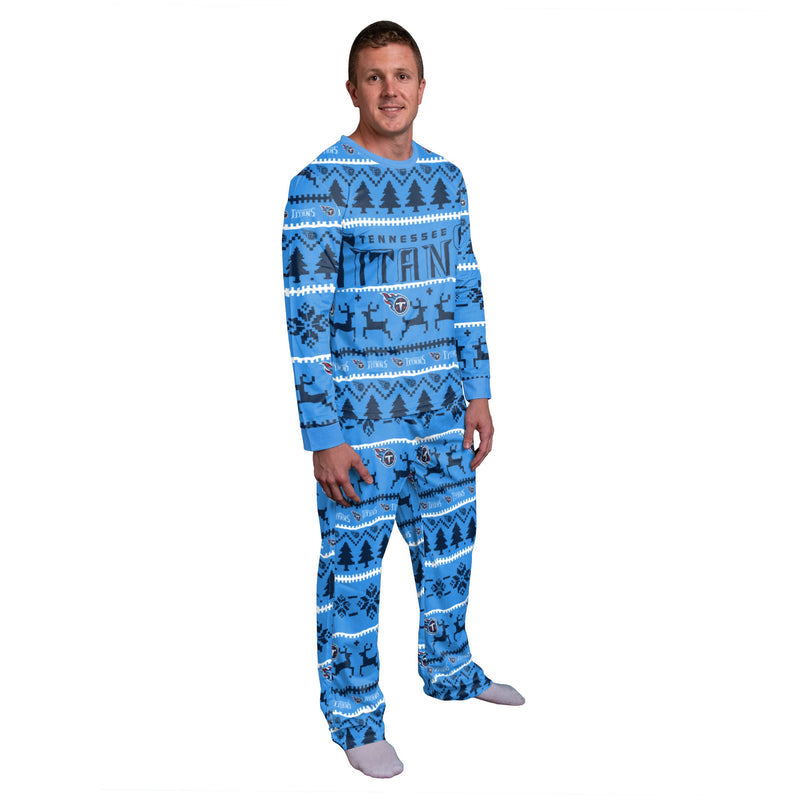 Tennessee Titans Family Holiday Pajamas AZCPYZAM063