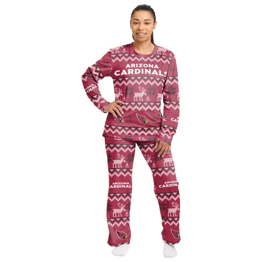 Arizona Cardinals Family Holiday Pajamas AZCPYZAM065
