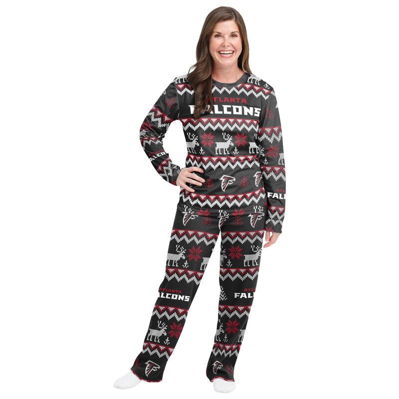 Atlanta Falcons Family Holiday Pajamas AZCPYZAM066