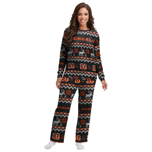 Cincinnati Bengals Family Holiday Pajamas AZCPYZAM071