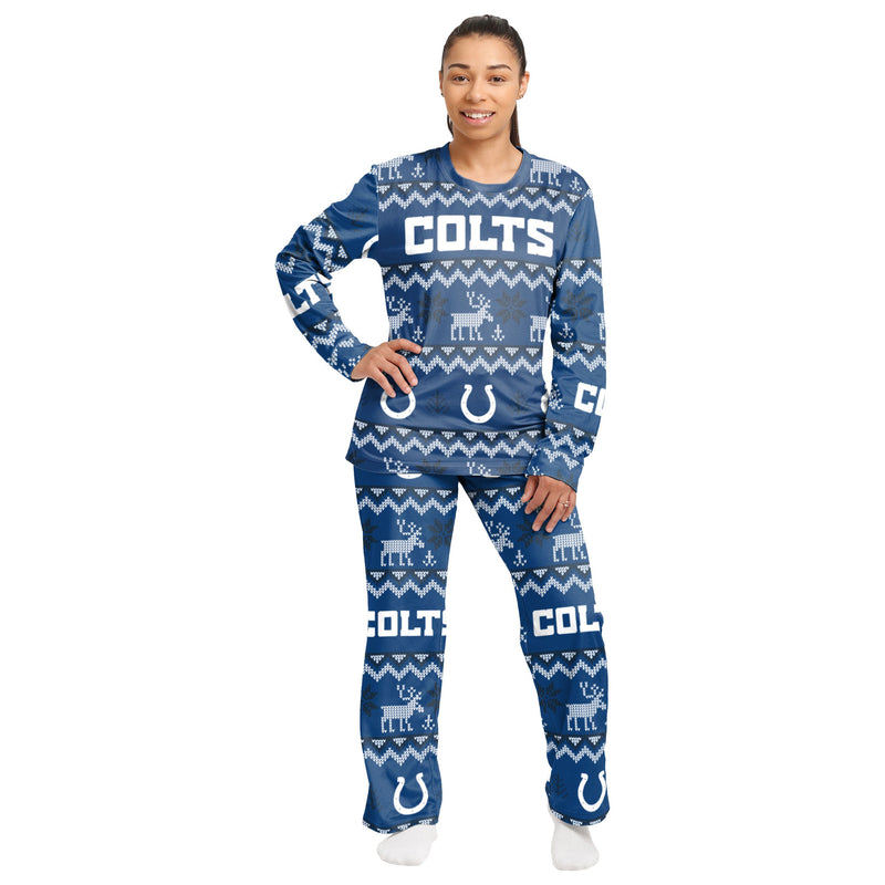 Indianapolis Colts Family Holiday Pajamas AZCPYZAM078